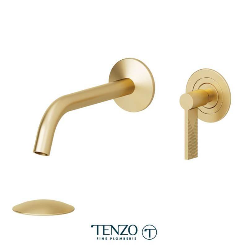 Tenzo PAL14-P Wall Mount Lavatory Faucet Mirror Instal