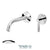 Tenzo PAL14-W Wall Mount Lavatory Faucet Mirror Instal