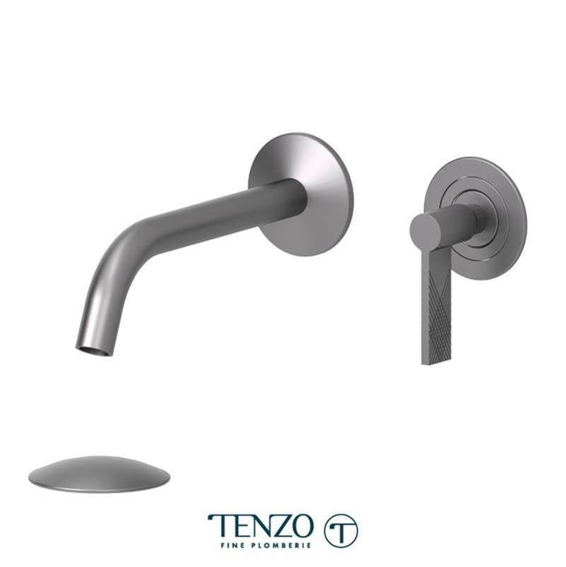 Tenzo PAL14-W Wall Mount Lavatory Faucet Mirror Instal