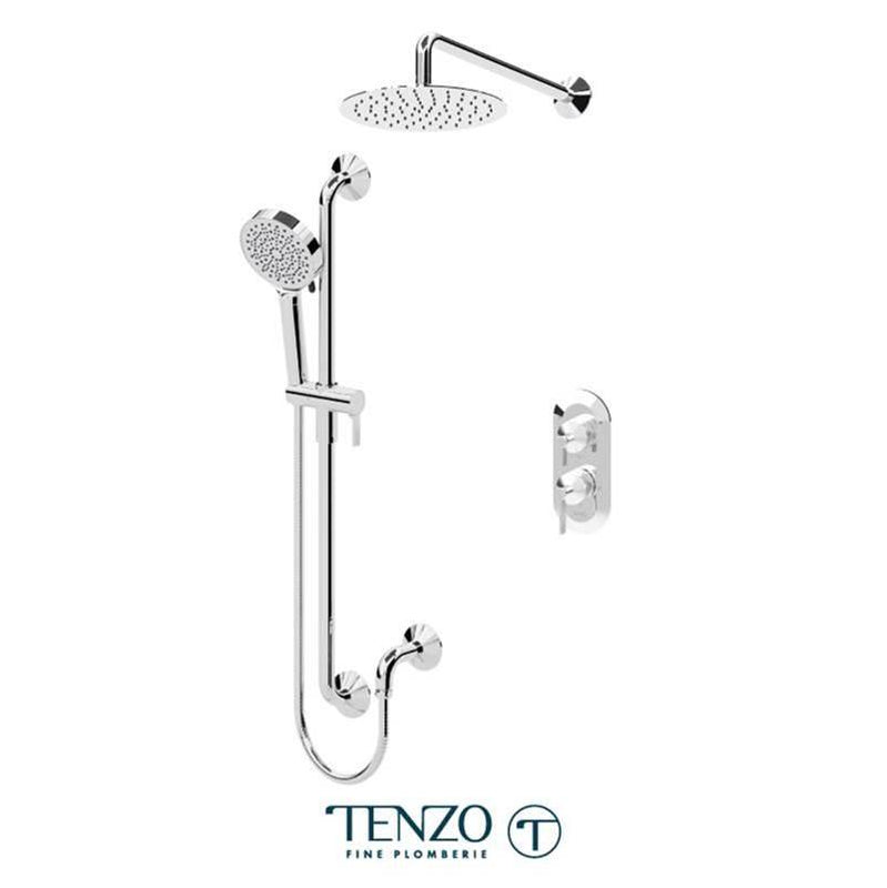 Tenzo PALPB32-20111 Shower Kit, T-Box 2 Functions Pressure Balance