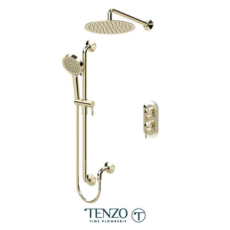 Tenzo PALPB32-20112 Shower Kit, T-Box 2 Functions Pressure Balance