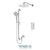 Tenzo PALPB32-20112 Shower Kit, T-Box 2 Functions Pressure Balance