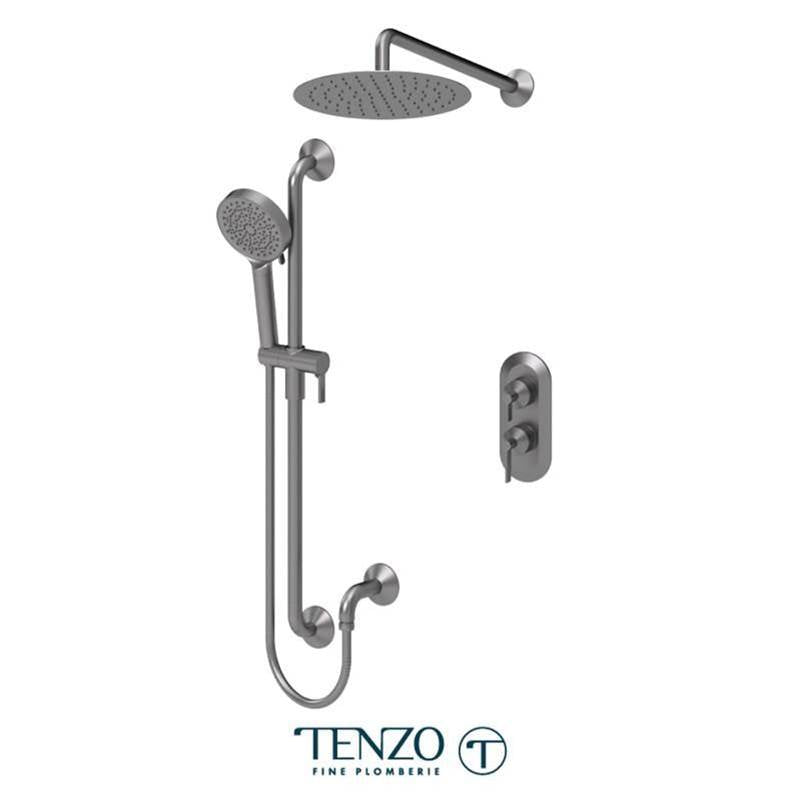 Tenzo PALPB32-20112 Shower Kit, T-Box 2 Functions Pressure Balance