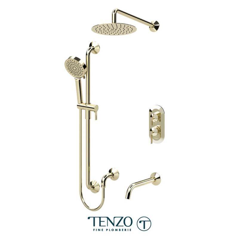 Tenzo PALPB33-501115 Shower Kit, T-Box 3 Functions Pressure Balance