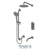 Tenzo PALPB33-501115 Shower Kit, T-Box 3 Functions Pressure Balance