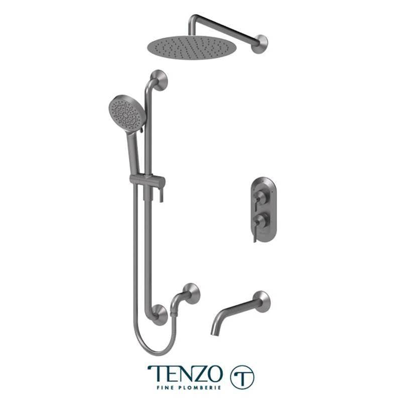 Tenzo PALPB33-501125 Shower Kit, T-Box 3 Functions Pressure Balance