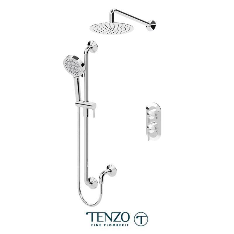 Tenzo PALT32-20111 Shower Kit, T-Box 2 Functions Thermo
