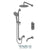 Tenzo PALT33-501115 Shower Kit, T-Box 3 Functions Thermo