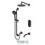 Tenzo PALT33-501115 Shower Kit, T-Box 3 Functions Thermo