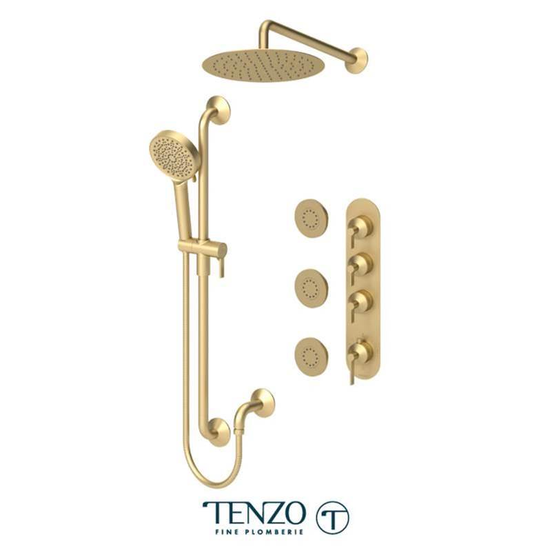 Tenzo PALT43-571112 Shower Kit, Extenza 3 Functions Thermo