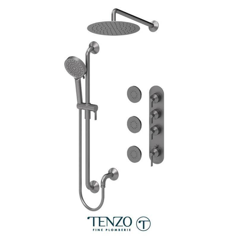 Tenzo PALT43-571112 Shower Kit, Extenza 3 Functions Thermo