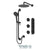 Tenzo PALT43-571112 Shower Kit, Extenza 3 Functions Thermo