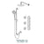Tenzo PALT43-571168 Shower Kit, Extenza 3 Functions Thermo