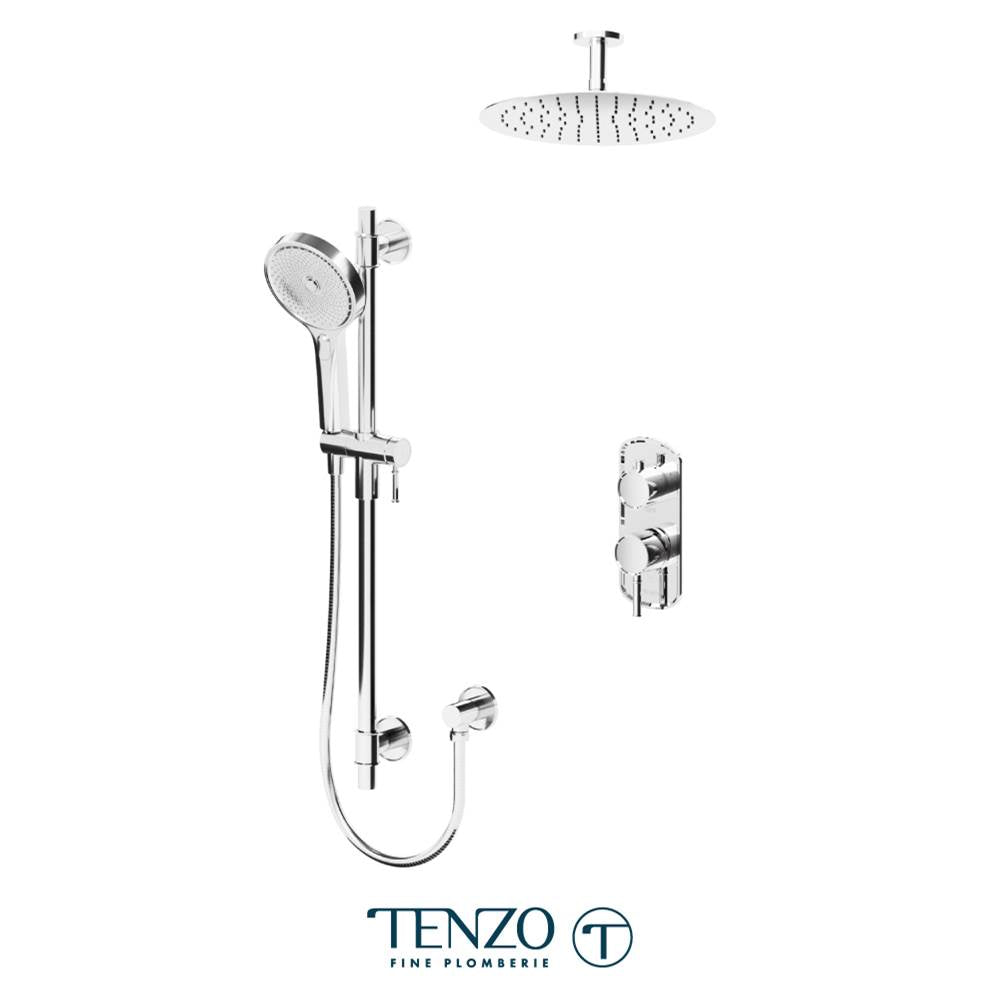 Tenzo F-ALYPB32-21132 Trim For Alyss T-Box Kit 2 Functions Pressure Balance