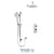 Tenzo ALYPB32-21134 Alyss T-Box Kit 2 Functions Pressure Balance