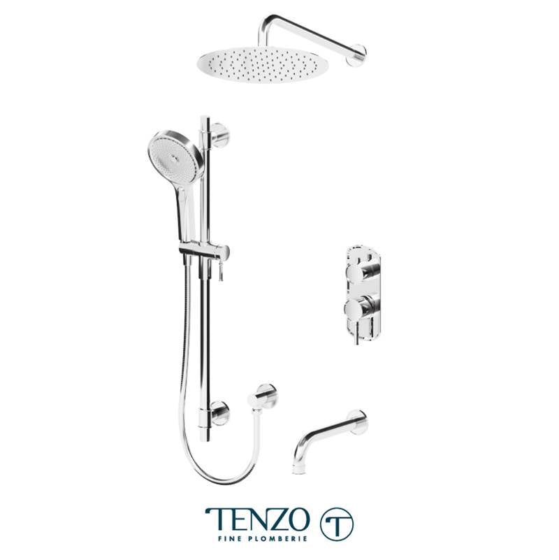 Tenzo ALYPB33-501125 Alyss T-Box Kit 3 Functions Pressure Balance