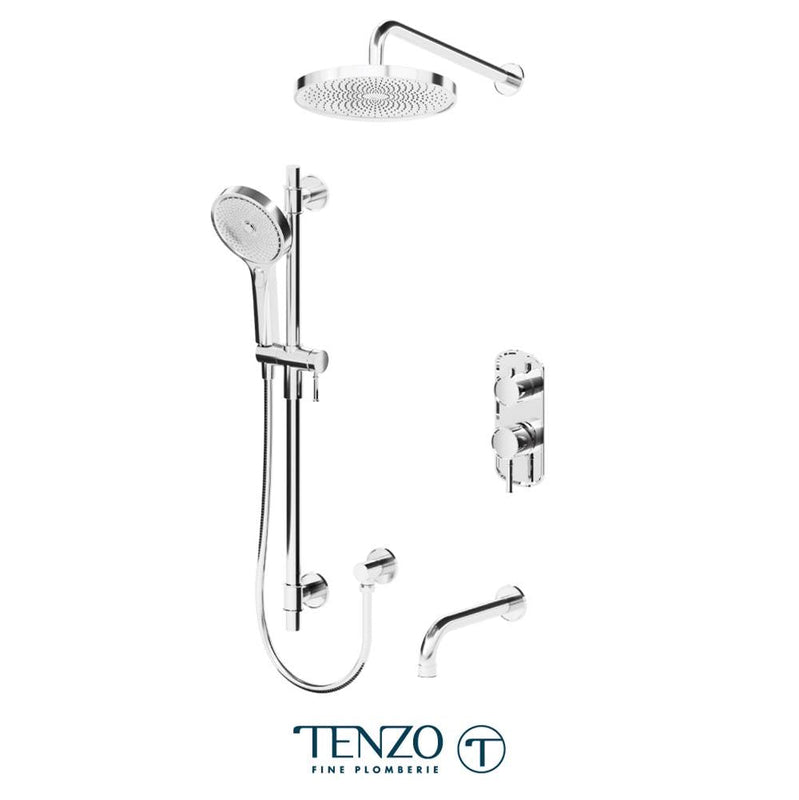 Tenzo F-ALYPB33-501145 Trim For Alyss T-Box Kit 3 Functions Pressure Balance - Parent