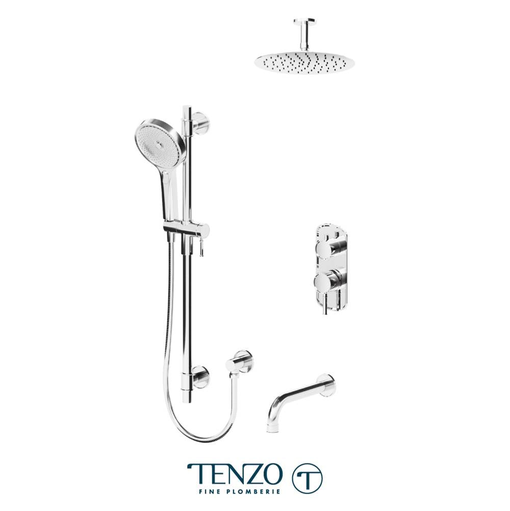 Tenzo F-ALYPB33-511315 Trim For Alyss T-Box Kit 3 Functions Pressure Balance