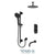 Tenzo F-ALYPB33-511315 Trim For Alyss T-Box Kit 3 Functions Pressure Balance