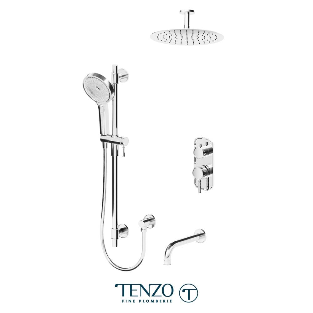 Tenzo F-ALYPB33-511325 Trim For Alyss T-Box Kit 3 Functions Pressure Balance - Parent