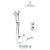 Tenzo F-ALYPB33-511325 Trim For Alyss T-Box Kit 3 Functions Pressure Balance - Parent