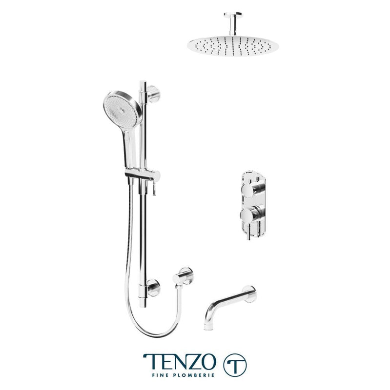 Tenzo F-ALYPB33-511325 Trim For Alyss T-Box Kit 3 Functions Pressure Balance - Parent