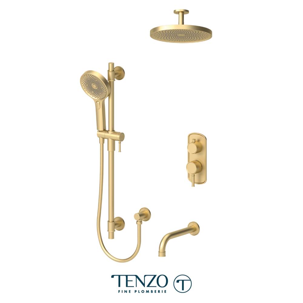 Tenzo F-ALYPB33-511345 Trim For Alyss T-Box Kit 3 Functions Pressure Balance