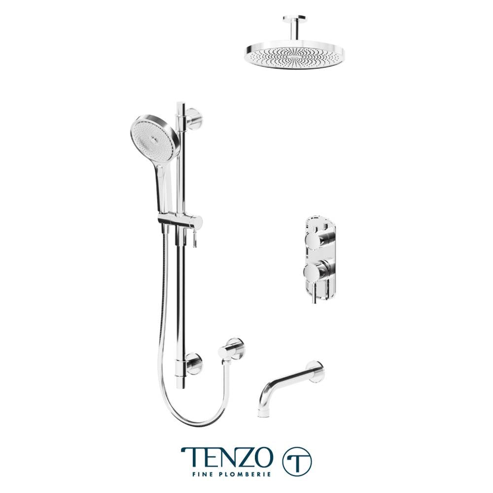 Tenzo F-ALYPB33-511345 Trim For Alyss T-Box Kit 3 Functions Pressure Balance - Parent