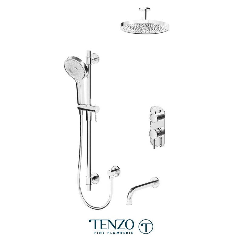 Tenzo F-ALYPB33-511345 Trim For Alyss T-Box Kit 3 Functions Pressure Balance - Parent