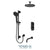 Tenzo F-ALYPB33-511345 Trim For Alyss T-Box Kit 3 Functions Pressure Balance
