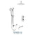 Tenzo F-ALYT33-511325 Trim For Alyss T-Box Kit 3 Functions Thermo