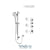 Tenzo ALYT43-601658 Alyss Extenza Kit 3 Functions Thermo