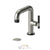 Tenzo BE10-C-W Single Hole Lavatory Faucet With Drain Bellacio-C