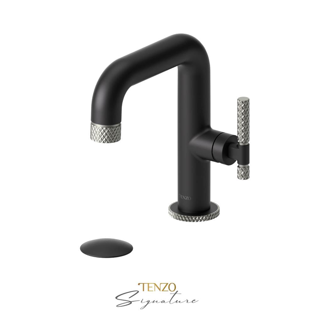 Tenzo BE10-C-W Single Hole Lavatory Faucet With Drain Bellacio-C - Parent