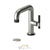 Tenzo BE10-F-P Single Hole Lavatory Faucet With Drain Bellacio-F