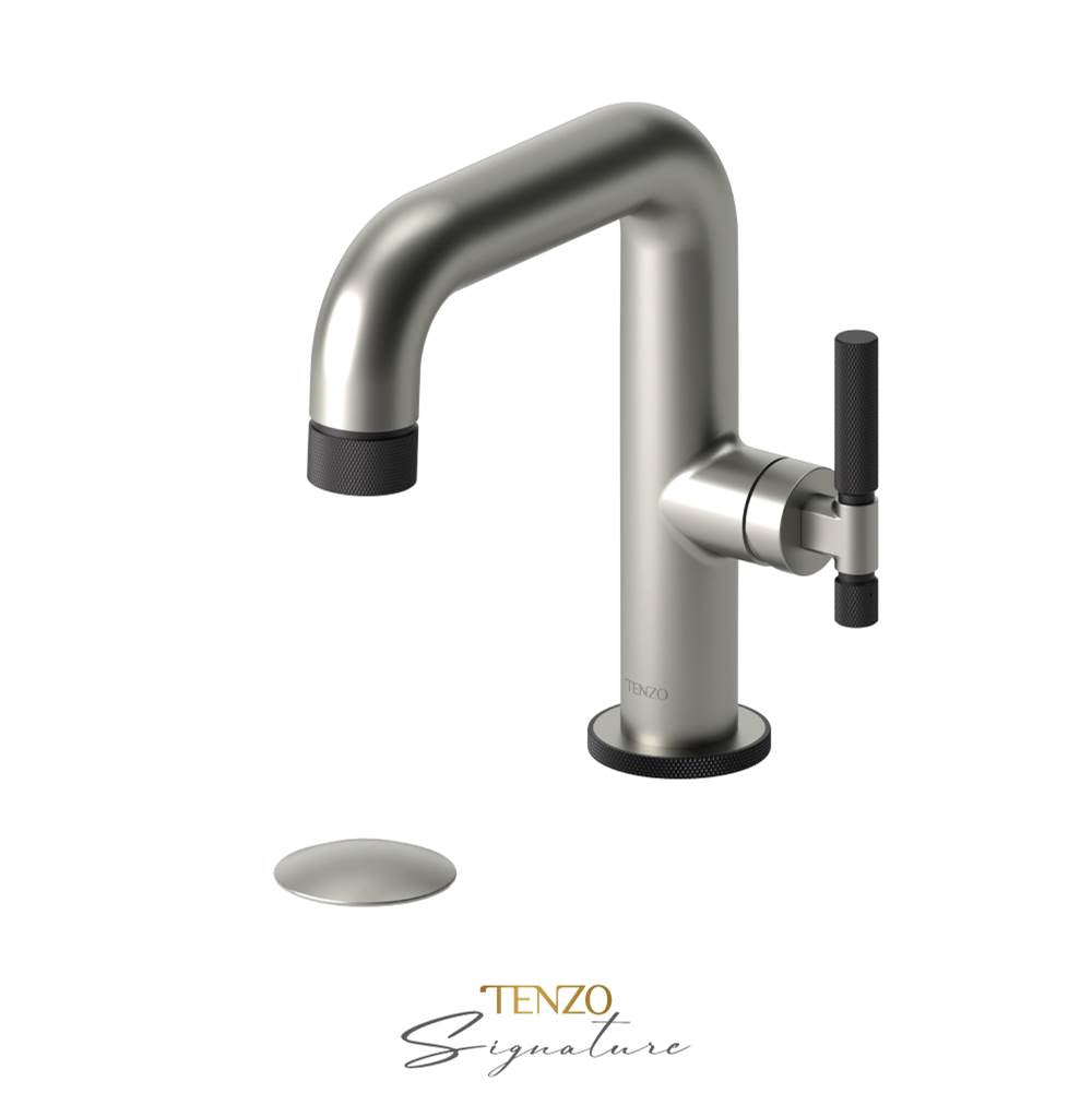 Tenzo BE10-F-W Single Hole Lavatory Faucet With Drain Bellacio-F - Parent