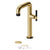 Tenzo BE10H-F-W Tall Single Lavatory Faucet With Drain Bellacio-F