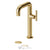 Tenzo BE10H-F-W Tall Single Lavatory Faucet With Drain Bellacio-F