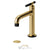 Tenzo BE11-F-W Single Hole Lavatory Faucet With Drain Bellacio-F
