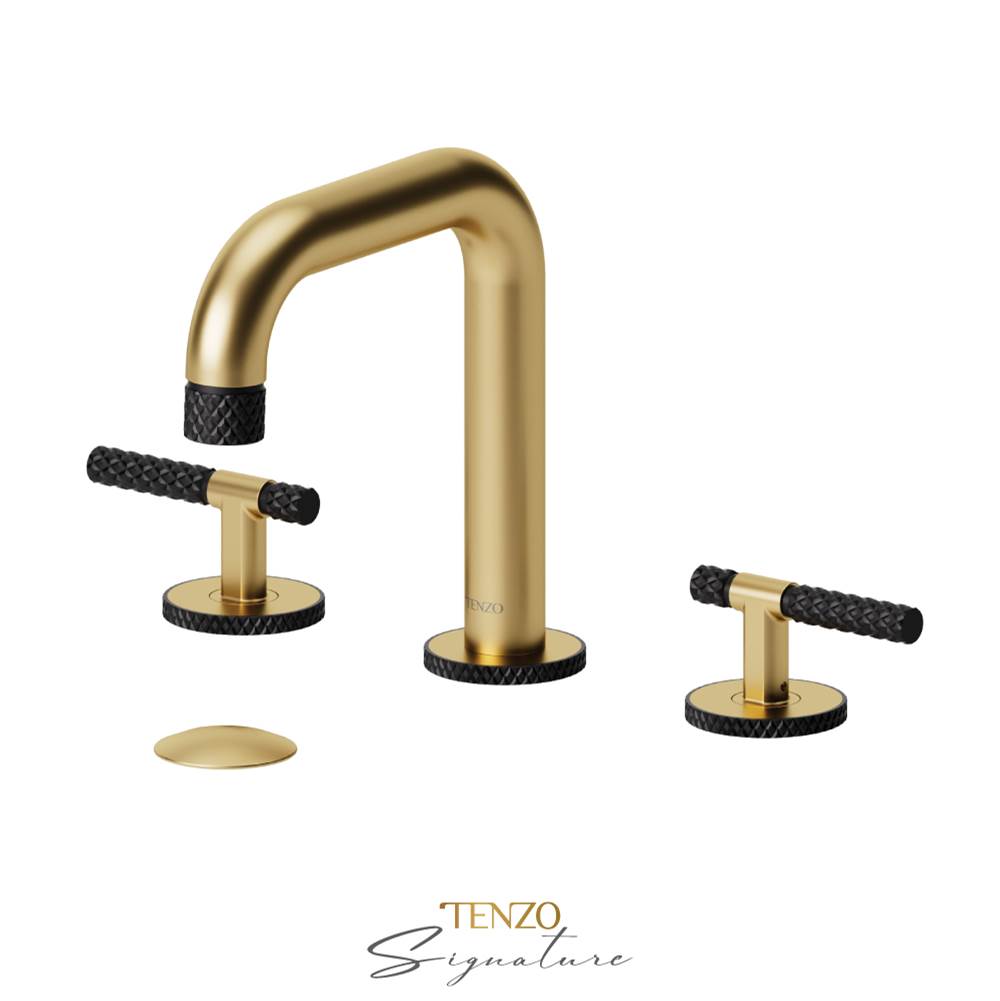 Tenzo BE13-C-W 8" Lavatory Faucet With Drain Bellacio-C