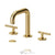 Tenzo BE13-C-W 8" Lavatory Faucet With Drain Bellacio-C