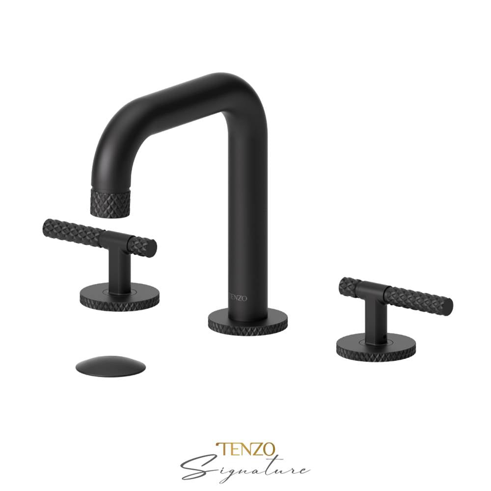 Tenzo BE13-C-W 8" Lavatory Faucet With Drain Bellacio-C