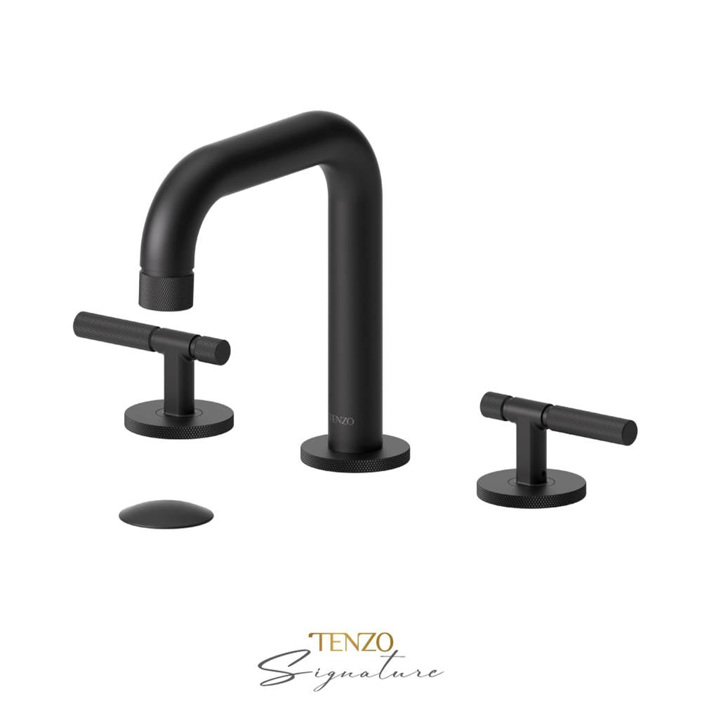 Tenzo BE13-F-W 8" Lavatory Faucet With Drain Bellacio-F