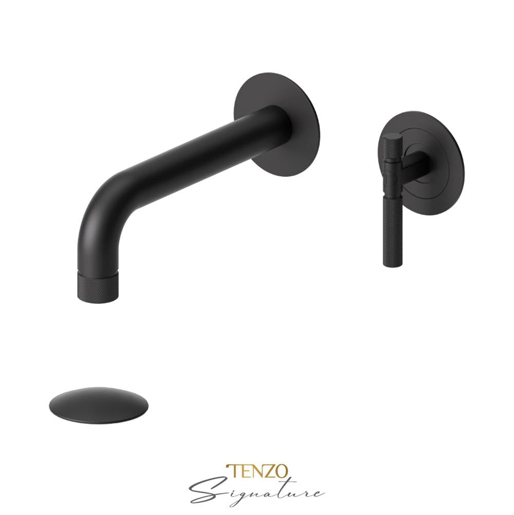 Tenzo F-BE14-F-W Trim For Wall Mount Lav. Faucet Drain Bellacio-F