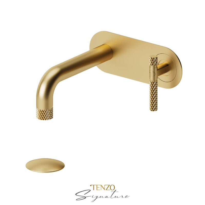 Tenzo F-BE15-C-P Trim For Wall Mount Lav. Faucet Drain Bellacio-C
