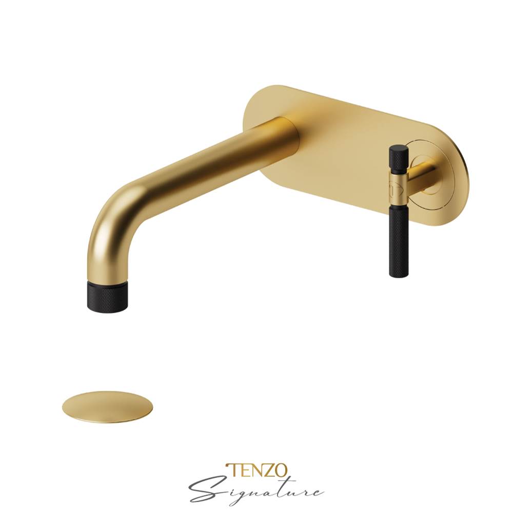 Tenzo F-BE15-F-P Trim For Wall Mount Lav. Faucet Drain Bellacio-F