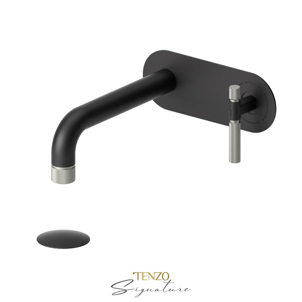Tenzo F-BE15-F-W Trim For Wall Mount Lav. Faucet Drain Bellacio-F