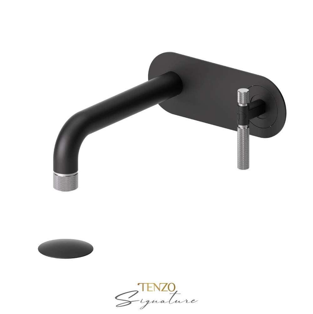 Tenzo F-BE15-F-W Trim For Wall Mount Lav. Faucet Drain Bellacio-F - Parent