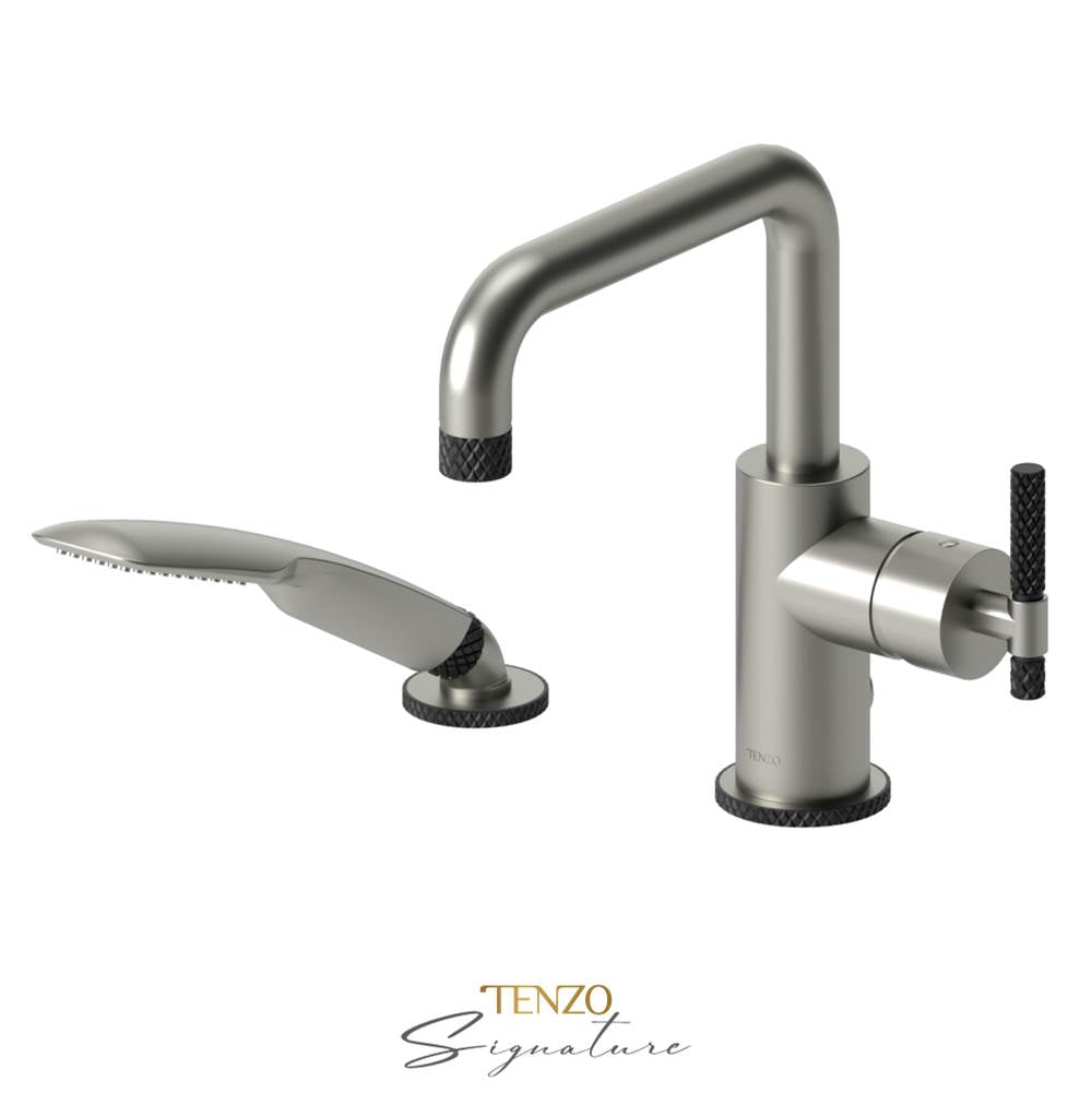 Tenzo BE31-C Deck Mount 2 Pcs Tub Filler Bellacio-C