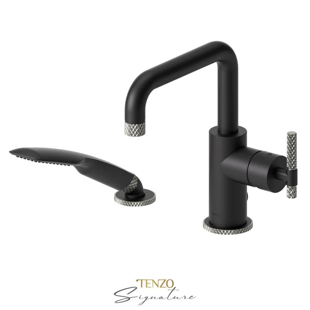 Tenzo BE31-C Deck Mount 2 Pcs Tub Filler Bellacio-C